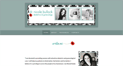 Desktop Screenshot of drnicolebullock.com